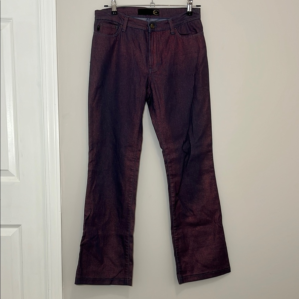Vintage Just Cavalli by Roberto Cavalli Purple Iridescent Jeans